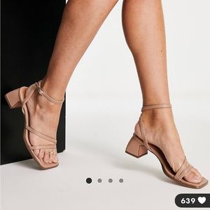 Heeled Sandals by ASOS Design